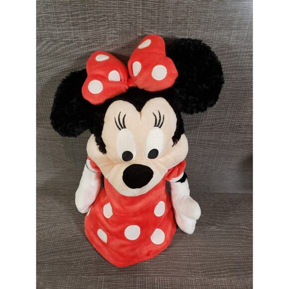 NWT Disney Parks Minnie Mouse Puppet 15 Inches Tall - Picture 2 of 10